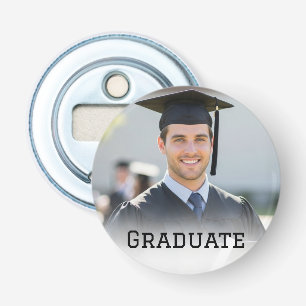 Personalized Graduation Photo Keepsake Memory Gift Bottle Opener