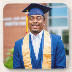 Personalized Graduation Photo Keepsake Memory Gift Coaster