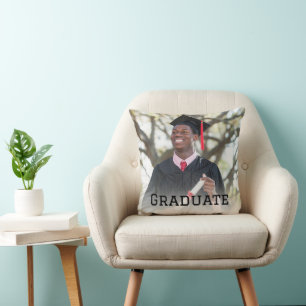 Personalized Graduation Photo Keepsake Memory Gift Cushion