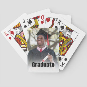 Personalized Graduation Photo Keepsake Memory Gift Playing Cards
