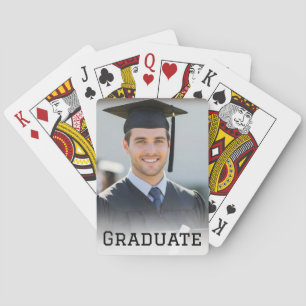 Personalized Graduation Photo Keepsake Memory Gift Playing Cards