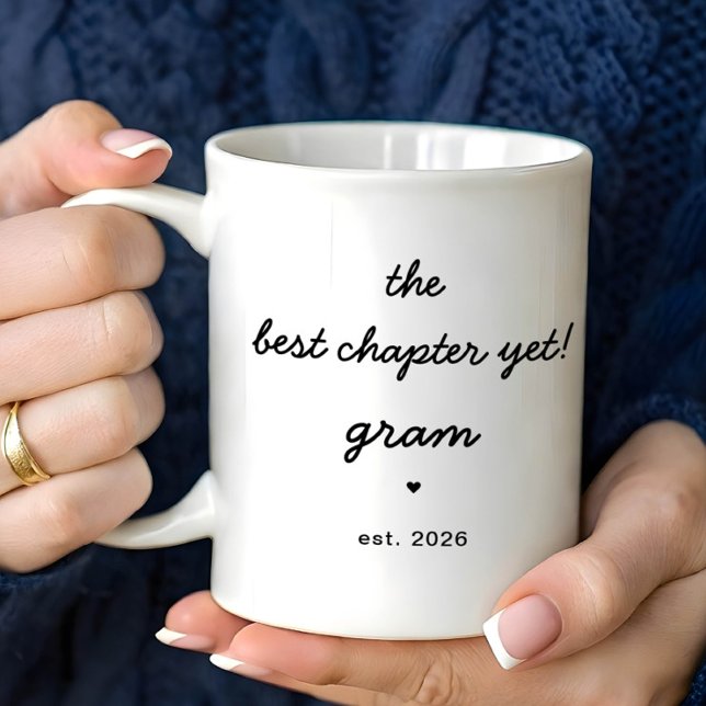 Personalized Gram Mug Best Chapter Yet (Creator Uploaded)