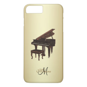 Personalized Grand Piano Music iPhone Case