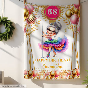 Personalized Grandma Blanket Funny Birthday