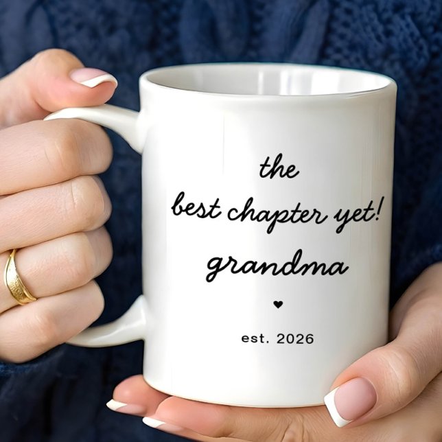 Personalized Grandma Mug Best Chapter Yet (Creator Uploaded)