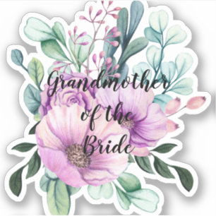 Personalized Grandmother of the Bride Groom