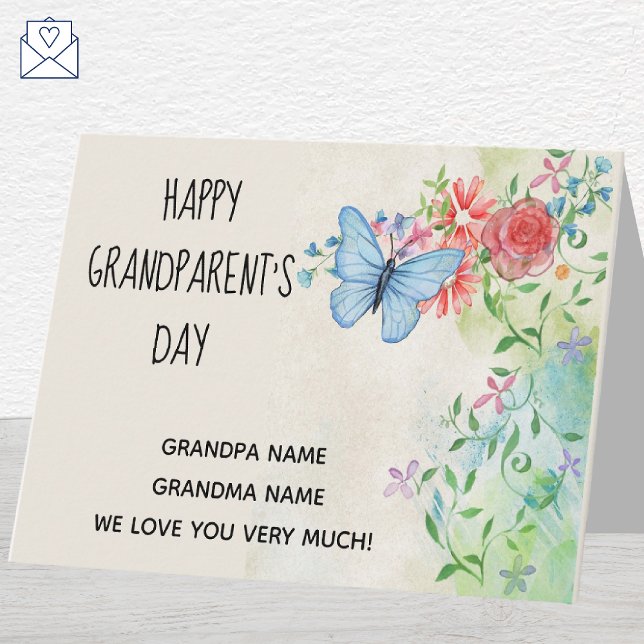 Personalized Grandparent's Day Note Card (Creator Uploaded)