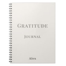 Personalized Gratitude - Journal Name Notebook