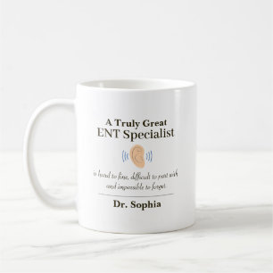 Personalized Great ENT Specialist  Coffee Mug