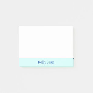 PERSONALIZED green and white notes