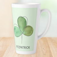 Personalized Green Shamrock Irish Heritage