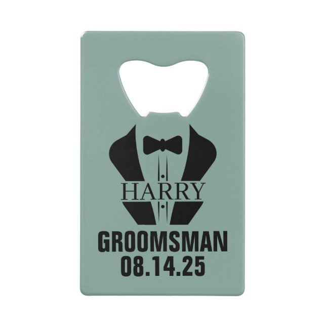 Personalized Groomsmen, Father's Day Gift (Front)