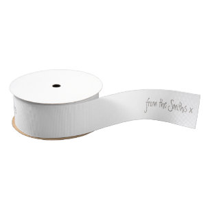 Personalized Grosgrain Ribbon