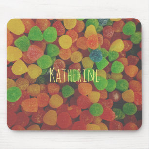 Personalized Gumdrops Candy Mouse Pad