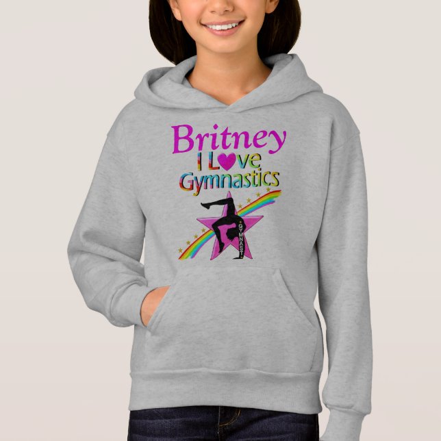 PERSONALIZED GYMNASTICS CHAMPION SWEATSHIRT (Front)