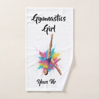 Personalized Gymnastics Girl - Towel
