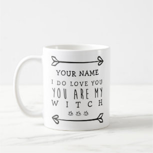 Personalized Halloween Mug - Witch