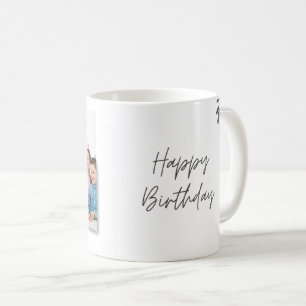 Personalized Happy Birthday Photo Mug   Custom Pic