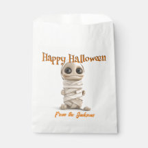 PERSONALIZED Happy Halloween | BIG EYE MUMMY