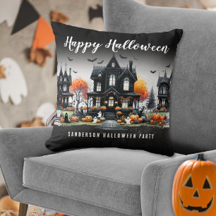 Personalized Happy Halloween Cushion