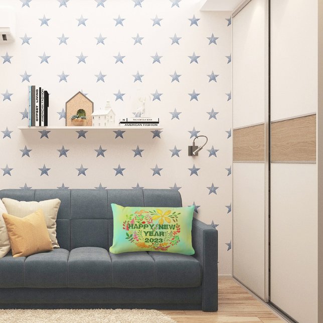 PERSONALIZED HAPPY NEW YEAR 20XX LUMBAR CUSHION (Creator Uploaded)