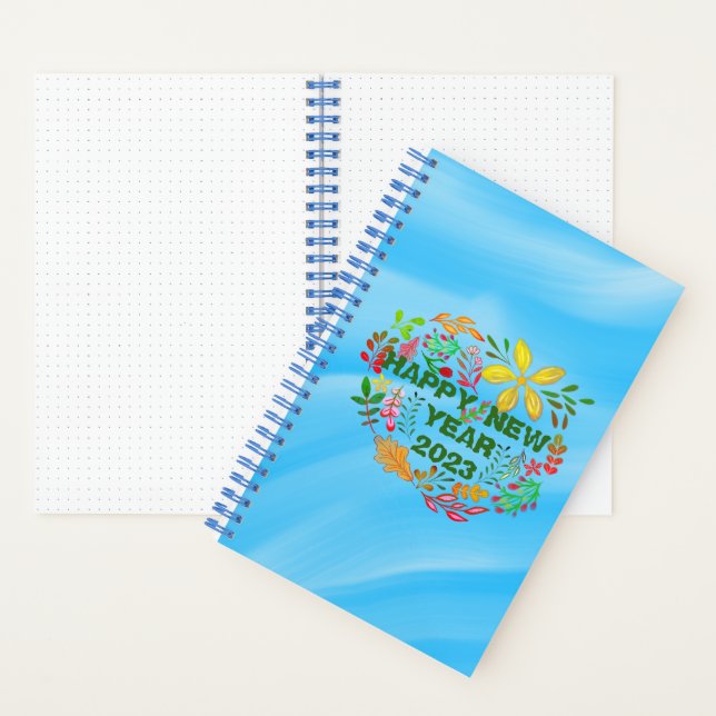 PERSONALIZED HAPPY NEW YEAR 20XX NOTEBOOK (Inside)