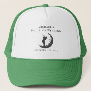 Personalized Hat   Bachelor Golf Weekend