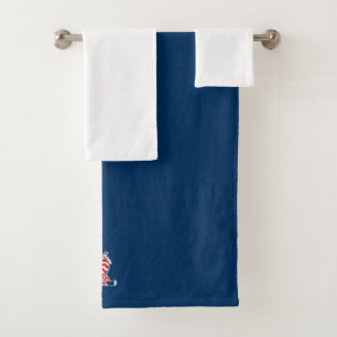 Personalized Hockey Towel Set