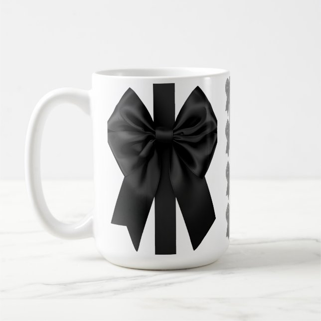 Personalized Holiday Gift with Custom Picture Coffee Mug (Left)