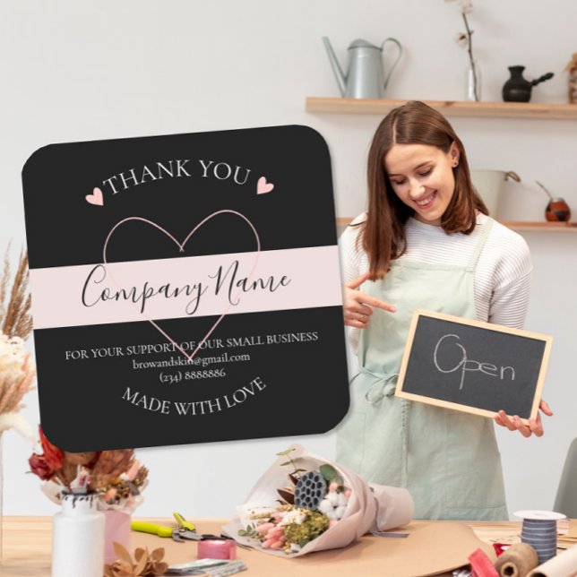 Personalized Homemade THANK YOU  Label (Creator Uploaded)