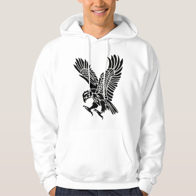 Personalized Hoodies - Eagle I'm Flying (Front)