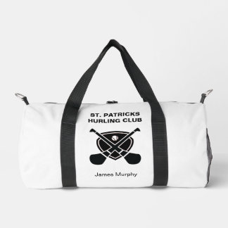 Personalized Hurling / Camogie (White) Gear Duffle Bag