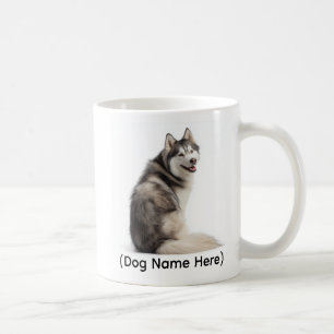 Personalized Husky “I Own You” Coffee Mug