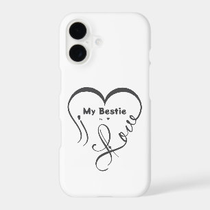 Personalized I Love My Bestie • You = ♥