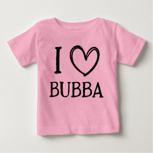 Personalized "I ❤️ My (Name)" Baby/Toddler Gift Baby T-Shirt