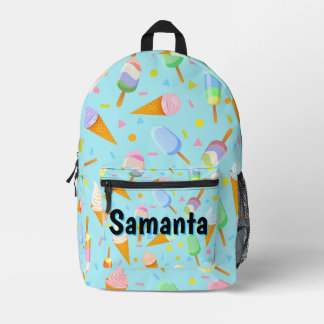 Personalized Ice Cream Backpack Sweet Treats Kids
