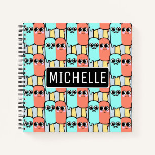 Personalized Ice Cream Couple Notebook