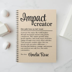 Personalized Impact Creator Definition Notebook