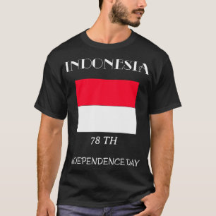 Personalized Indonesia Independence Day T-Shirt