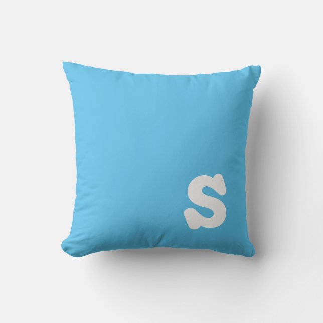 PERSONALIZED INITIAL PILLOW (Front)