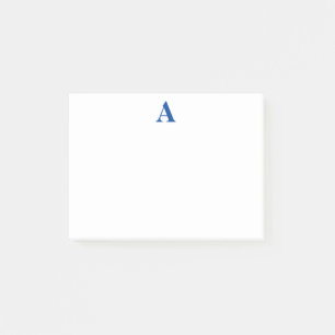 PERSONALIZED INITIAL Post-it notes