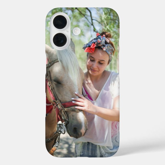 Personalized iPhone Case with Custom Photo (Back)