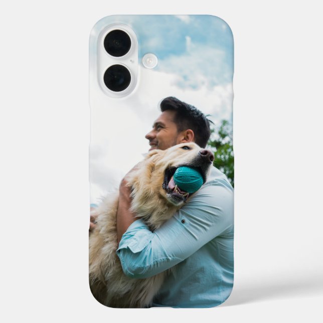 Personalized iPhone Case with Custom Photo (Back)