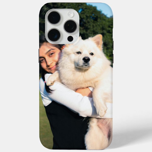 Personalized iPhone Case with Custom Photo (Back)