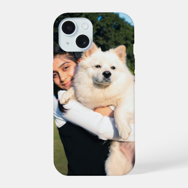 Personalized iPhone Case with Custom Photo (Back)
