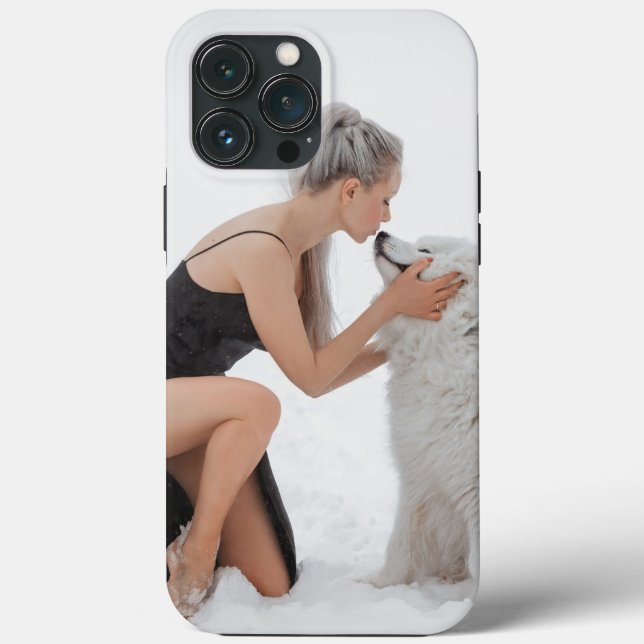 Personalized iPhone Case with Custom Photo (Back)