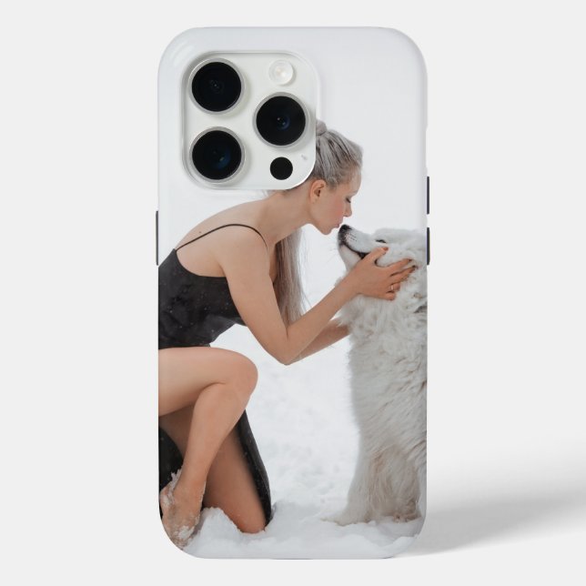 Personalized iPhone Case with Custom Photo (Back)