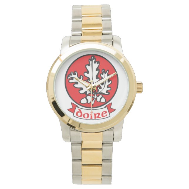 Personalized Irish County Men's Watches Co.Derry. (Front)