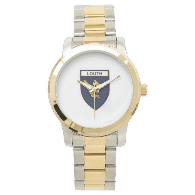 Personalized Irish County Men's Watches Co.Louth. (Front)