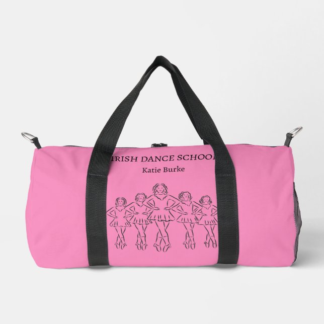  Personalized Irish Dancer Duffle Bag (Front)